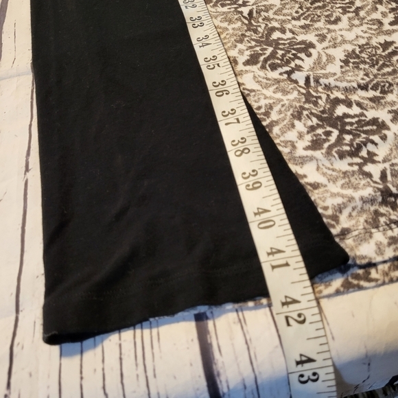 Leave Nothing But Footprints Abstract Print Maxi Long Dress Size L - Picture 9 of 10